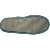 Dearfoams Women’s Novelty Pile Scuff with Eye Mask Slipper(Peacoat)