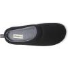 Dearfoams Women’s Nathan Waffle Knit Clog Slipper(Black)