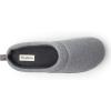 Dearfoams Women’s Nathan Waffle Knit Clog Slipper(Dark Heather Grey)
