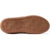 Dearfoams Women’s Wilmington Memory Foam Moccasin Slippers(Black Suede)