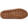 Dearfoams Women’s Wilmington Memory Foam Moccasin Slippers(Grey Heather Wool)
