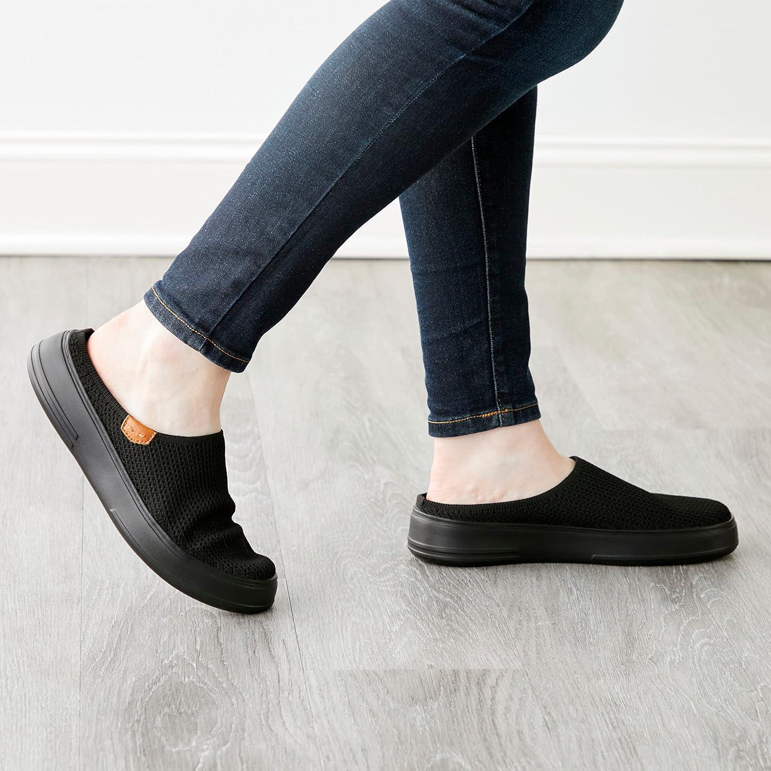 imageDearfoams Womens AnnieBlackBlack