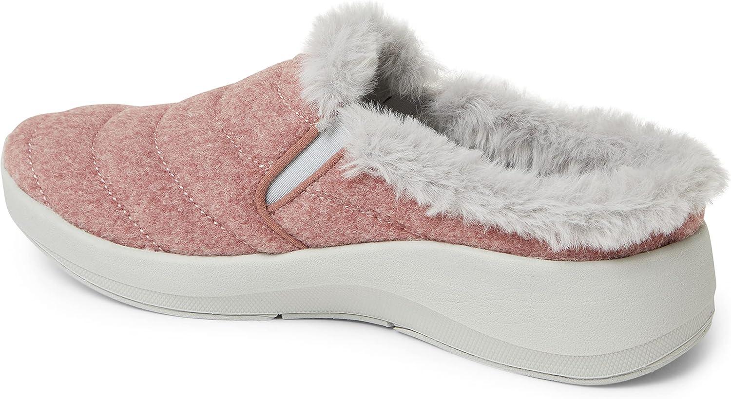 imageDearfoams Womens Original Comfort Amaya Wedge ClogRose