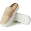 Dearfoams Womens Annie(Tan Banded)