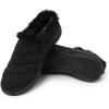 Dearfoams Womens Original Comfort Amaya Wedge Clog(Black)
