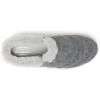 Dearfoams Womens Original Comfort Amaya Wedge Clog(Grey)