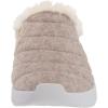 Dearfoams Womens Original Comfort Amaya Wedge Clog(Natural)