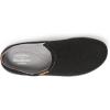 Dearfoams womens Original Comfort Annie Clog Sneaker(Black Knit)