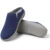 Dearfoams womens Original Comfort Annie Clog Sneaker(Blue)