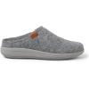 Dearfoams womens Original Comfort Annie Clog Sneaker(Grey)