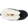 Dearfoams womens Zoey Lounge Duvet Bootie SlipperSlipper(Black Velour)