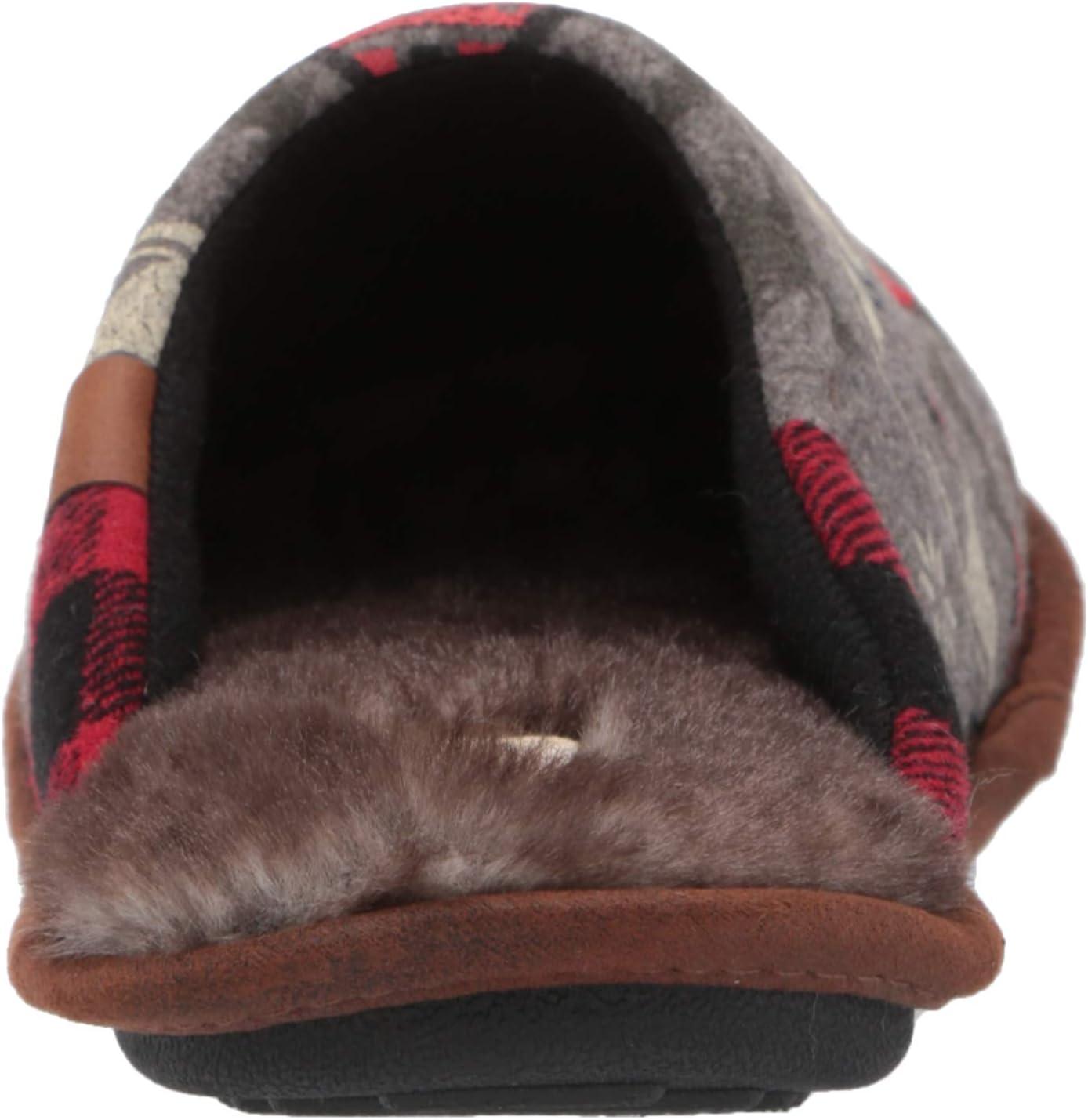 imageDearfoams womens Alpine Print Family Mood Bear ScuffGrumpy Bear