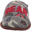 Dearfoams womens Alpine Print Family Mood Bear Scuff(Cozy Bear)