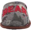Dearfoams womens Alpine Print Family Mood Bear Scuff(Honey Bear)