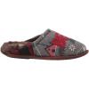 Dearfoams womens Alpine Print Family Mood Bear Scuff(Sleepy Bear)