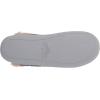 Dearfoams Women’s Erin Quilted Microwool Scuff Slipper(Dark Heather Grey)