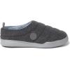 Dearfoams Women’s Kendra Sport Lounge Memory Foam Clog(Dark Heather Grey Fleece)