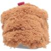 Dearfoams Women’s Kenna Fluffy Teddy Closed Back Slipper(Whiskey)