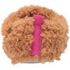 Dearfoams Women’s Kenna Fluffy Teddy Closed Back Slipper(Whiskey)