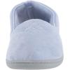 Dearfoams Women’s Rebecca Soft Memory Foam Lightweight House Shoes Cozy Loafer with Warm Lining and Wide Widths Slipper(Eventide)