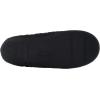 Dearfoams Women’s Textured Knit CL Slipper(Black)
