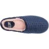 Dearfoams Women’s Textured Knit CL Slipper(Peacoat)