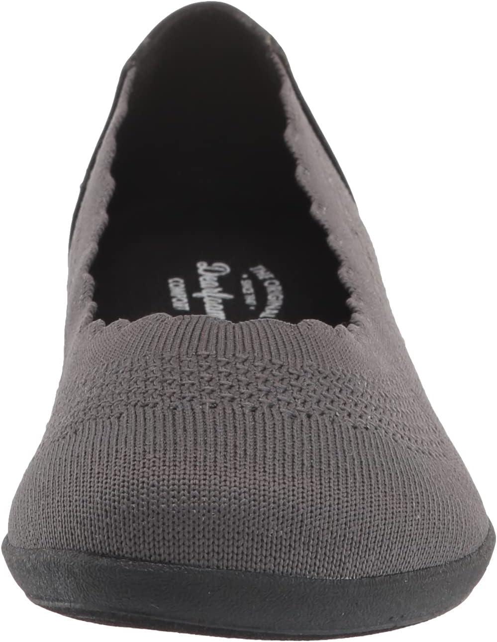 imageDearfoams Womens Lightweight Washable Comfort Misty Ballet FlatsPavement