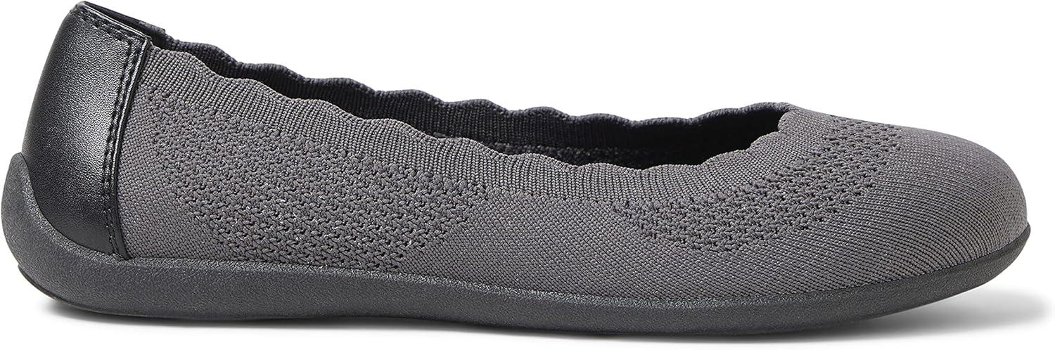 imageDearfoams Womens Lightweight Washable Comfort Misty Ballet FlatsPavement