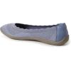 Dearfoams Women’s Lightweight Washable Comfort Misty Ballet Flats(Flintstone)