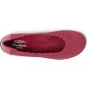 Dearfoams Women’s Lightweight Washable Comfort Misty Ballet Flats(Venetian Red)