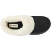 Dearfoams Women’s Memory Foam Slippers(Black)