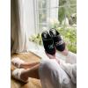 Dearfoams mens Groom & Groomsmen Giftable Wedding Day Scuff(“Groom” Black)