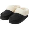 Dearfoams Women’s Memory Foam Slippers(Black)