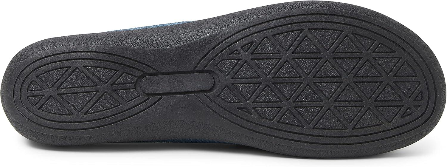 imageDearfoams Womens Lightweight Washable Comfort Misty Ballet FlatsBlue Coral