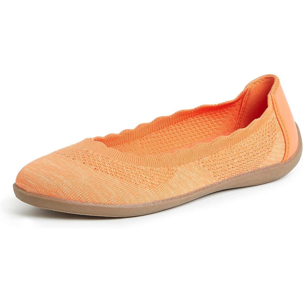 imageDearfoams Womens Lightweight Washable Comfort Misty Ballet FlatsMandarin