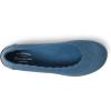 Dearfoams Women’s Lightweight Washable Comfort Misty Ballet Flats(Blue Coral)