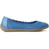 Dearfoams Women’s Lightweight Washable Comfort Misty Ballet Flats(Classic Blue)
