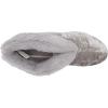 Dearfoams Women’s Sadie Embossed Velour Bootie Slipper(Sleet)