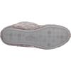 Dearfoams Women’s Sadie Embossed Velour Bootie Slipper(Sleet)