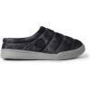 Dearfoams womens Kendra Sport Lounge Memory Foam Clog(Black Tie Dye Nylon)