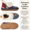 Dearfoams womens Moritz Indoor/Outdoor Cozy Bootie Camping Furry Slipper House Shoe