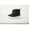 Dearfoams Men’s Texoma Regrind Slip-in Boot – Comfortable, Puffy Nylon, Fleece Lining, Energy Return(Black)