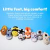 Dearfoams Kids’ Kids’ Toddlers Whimsical Animal Critter Washable Slipper(Blue)