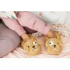 Dearfoams Kids’ Kids’ Toddlers Whimsical Animal Critter Washable Slipper(Brown Dog)