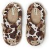 Dearfoams Kids’ Kids’ Toddlers Whimsical Animal Critter Washable Slipper(Cow)