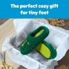 Dearfoams Kids’ Kids’ Toddlers Whimsical Animal Critter Washable Slipper(Green)
