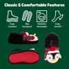 Dearfoams Kids’ Kids’ Toddlers Whimsical Animal Critter Washable Slipper(Kids Penguin)