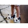Dearfoams Kids’ Kids’ Toddlers Whimsical Animal Critter Washable Slipper(Panda Bear)