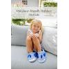 Dearfoams Kids’ Kids’ Toddlers Whimsical Animal Critter Washable Slipper(Shark)