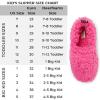 Dearfoams Kids’ Washable Skye Pile Closed Back(Paradise Pink)